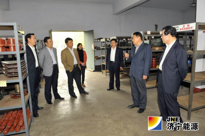 乔志猛到教育实践活动联系点运河煤矿调研指导