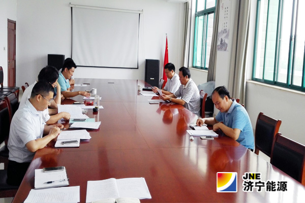 张广宇到济矿民生热能调研指导热电联产项目