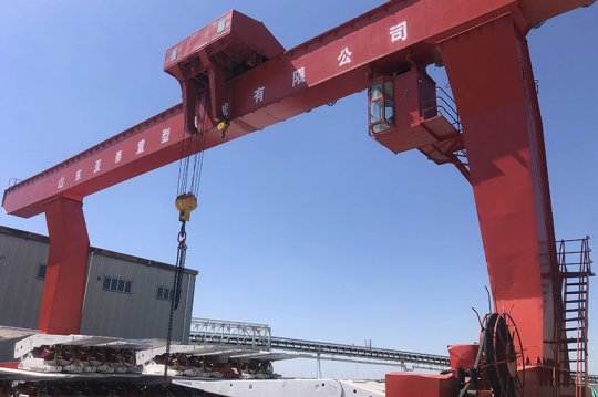 朱家峁煤矿户外行车升级改造效果好