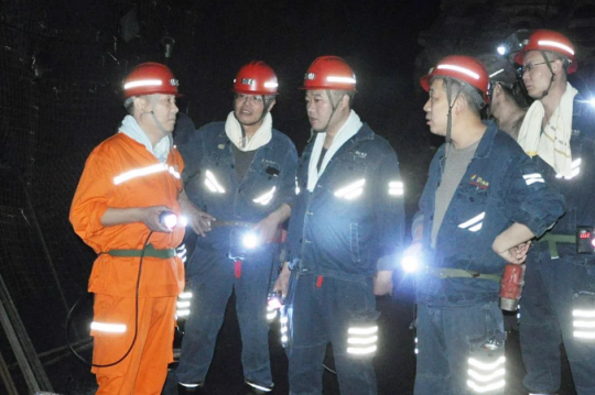 张广宇到花园煤矿检查指导安全生产和疫情防控工作