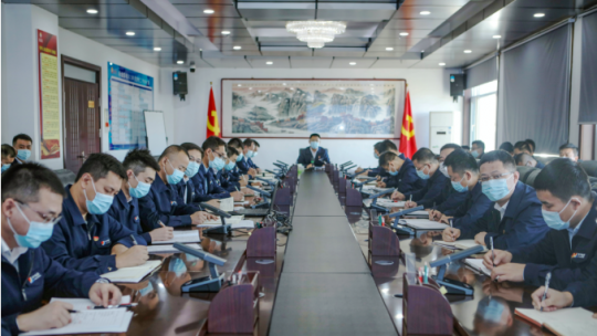 阳城煤电丨新年开工第一天，安全管理挺在前