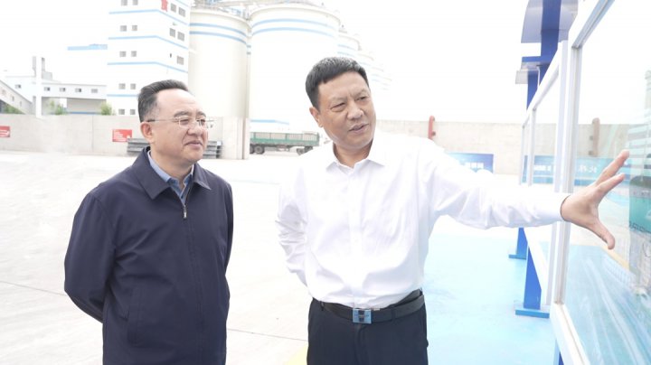 王宏伟到济宁能源集团调研重点项目建设情况